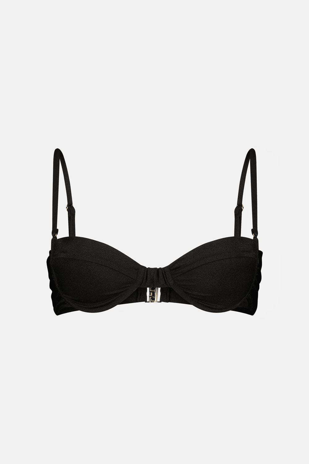 UNDERWIRE BIKINI TOP BLACK