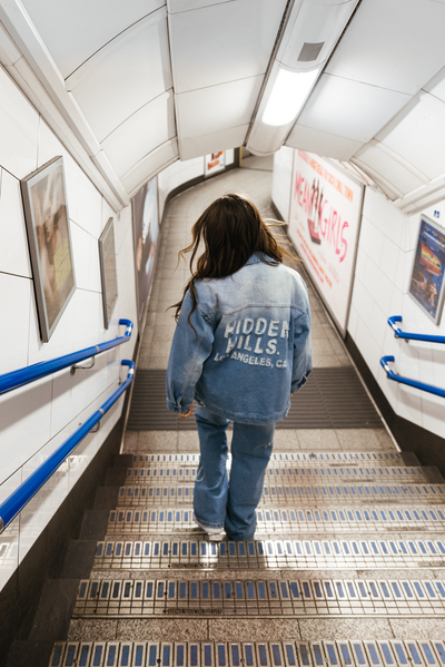 RIPPED OVERSIZED DENIM JACKET