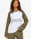RAGLAN LONGSLEEVE T-SHIRT SAGE