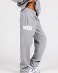 GATED COMMUNITY STRAIGHT LEG SWEATPANTS ASH GREY
