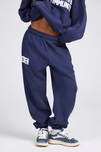GATED COMMUNITY CUFFED SWEATPANTS FUTURE DUSK