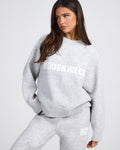 KNIT SWEATER LIGHT GREY