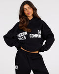 GATED COMMUNITY HOODIE BLACK