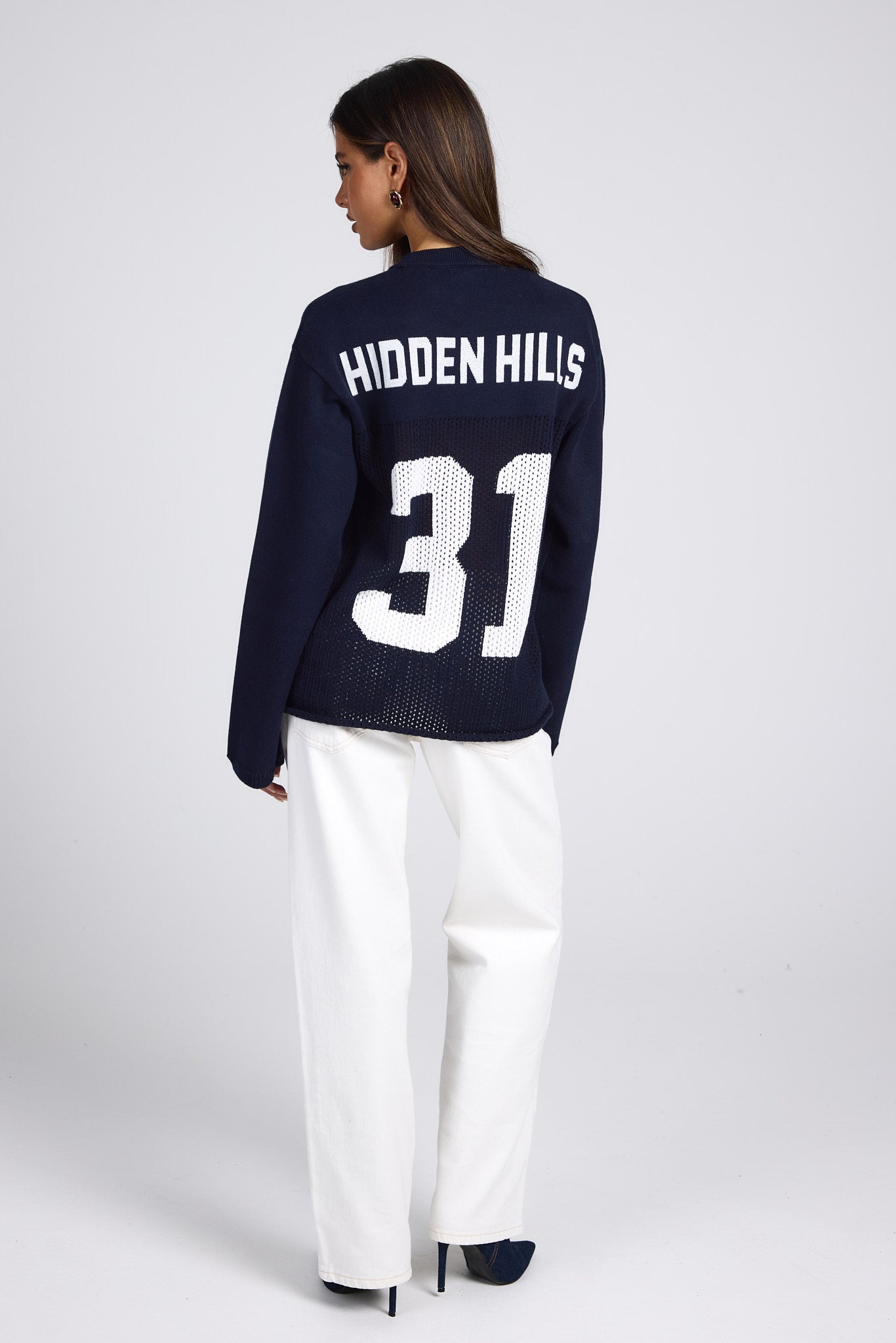 KNIT LONGSLEEVE JERSEY NAVY