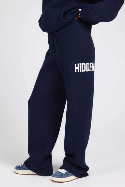 KNIT SWEATPANTS NAVY