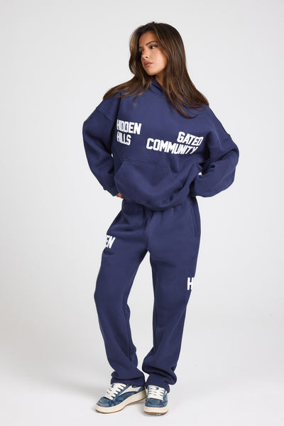 GATED COMMUNITY STRAIGHT LEG SWEATPANTS FUTURE DUSK