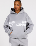 GATED COMMUNITY HOODIE ASH GREY