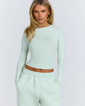 BASICS LONGSLEEVE TOP MINT