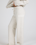KNIT SWEATPANTS BEIGE