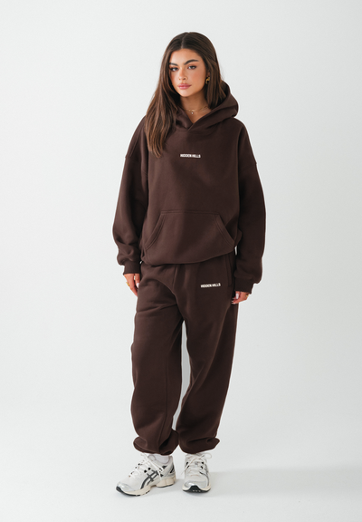 LOS ANGELES SWEATPANTS DARK BROWN