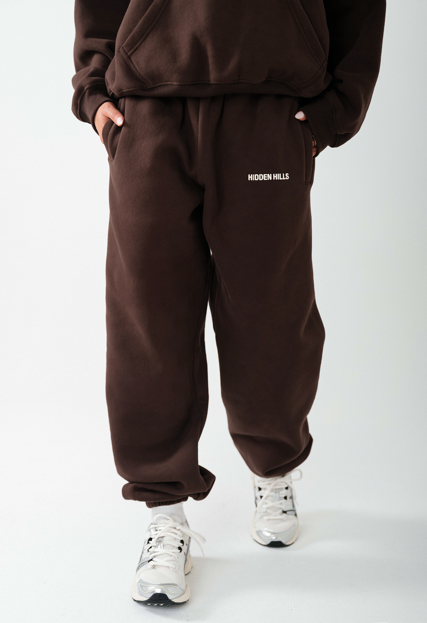 LOS ANGELES SWEATPANTS DARK BROWN