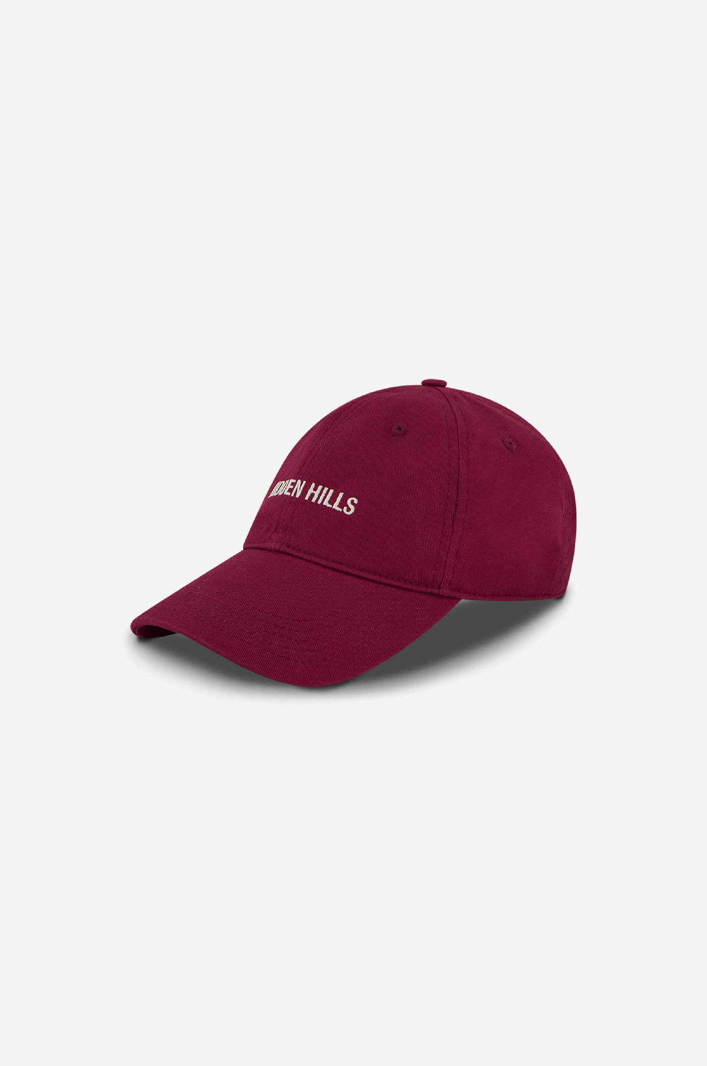 EMBROIDERY LOGO CAP BURGUNDY