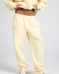 GATED COMMUNITY STRAIGHT LEG SWEATPANTS BUTTER YELLOW