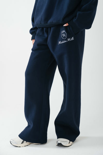 CLASSIC EMBROIDERY SWEATPANTS NAVY