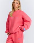 GRADIENT LOGO SWEATER CORAL