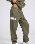 GATED COMMUNITY CUFFED SWEATPANTS SAGE