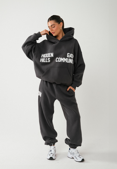 GATED COMMUNITY SWEATPANTS DARK GREY