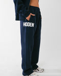 GATED COMMUNITY STRAIGHT LEG SWEATPANTS NAVY