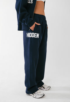 GATED COMMUNITY STRAIGHT LEG SWEATPANTS NAVY