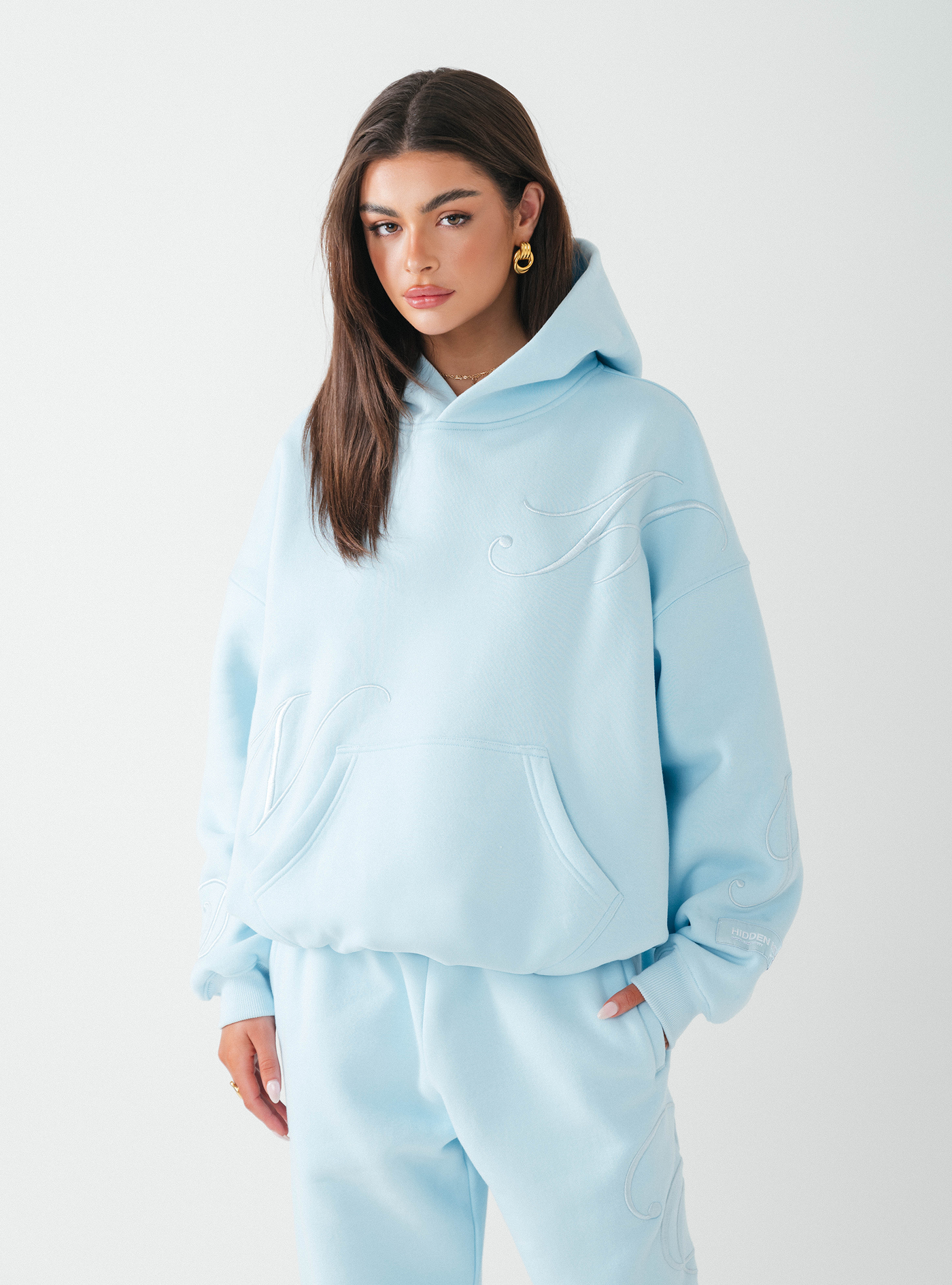 ICE QUEEN EMBROIDERY HOODIE