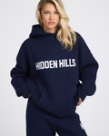 KNIT HOODIE NAVY