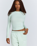 LABEL LONGSLEEVE TOP MINT
