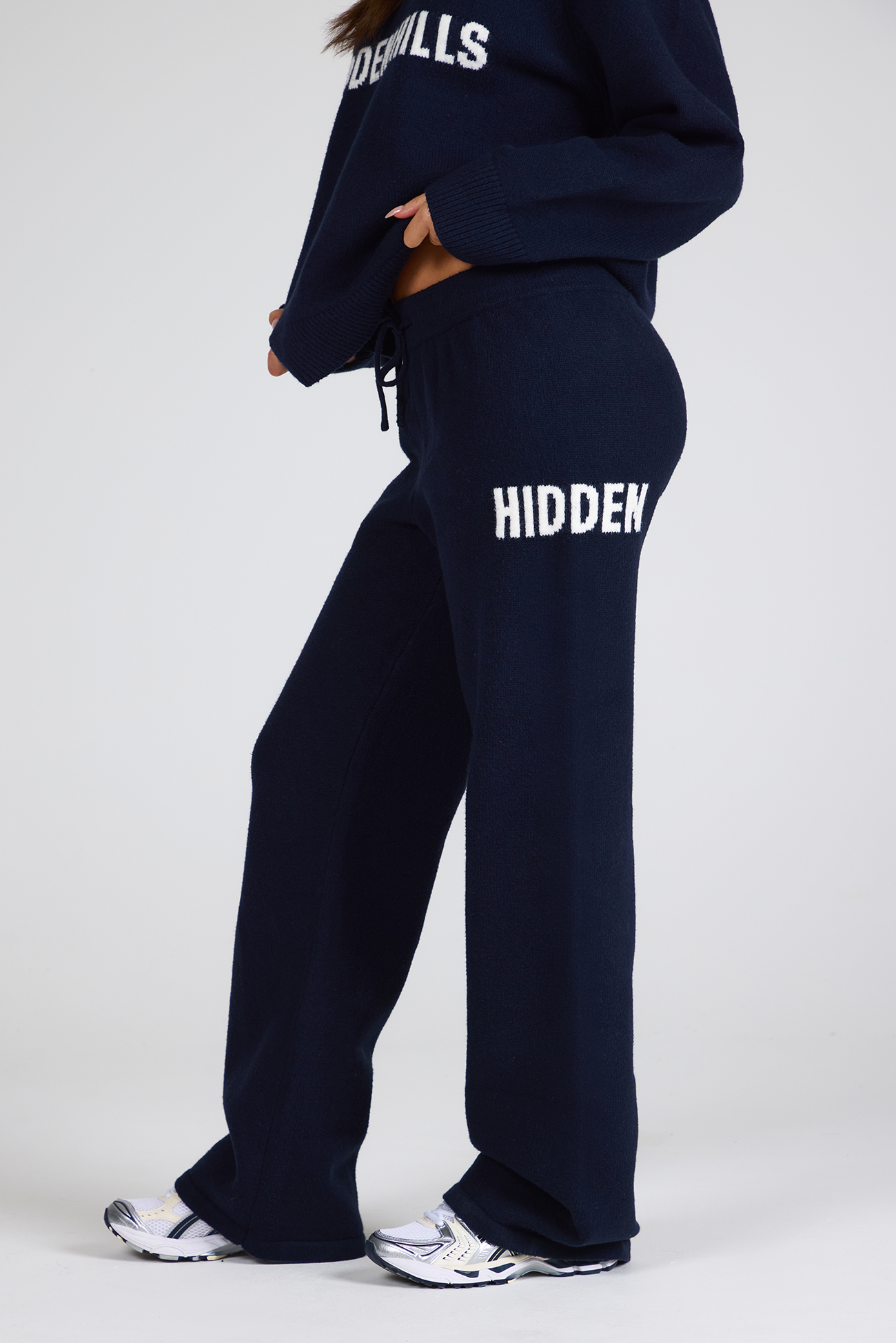 KNIT SWEATPANTS NAVY V2