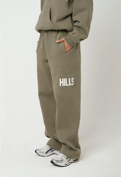 GATED COMMUNITY STRAIGHT LEG SWEATPANTS SAGE