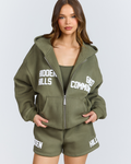 GATED COMMUNITY ZIP HOODIE SAGE