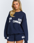 GATED COMMUNITY SWEATER NAVY