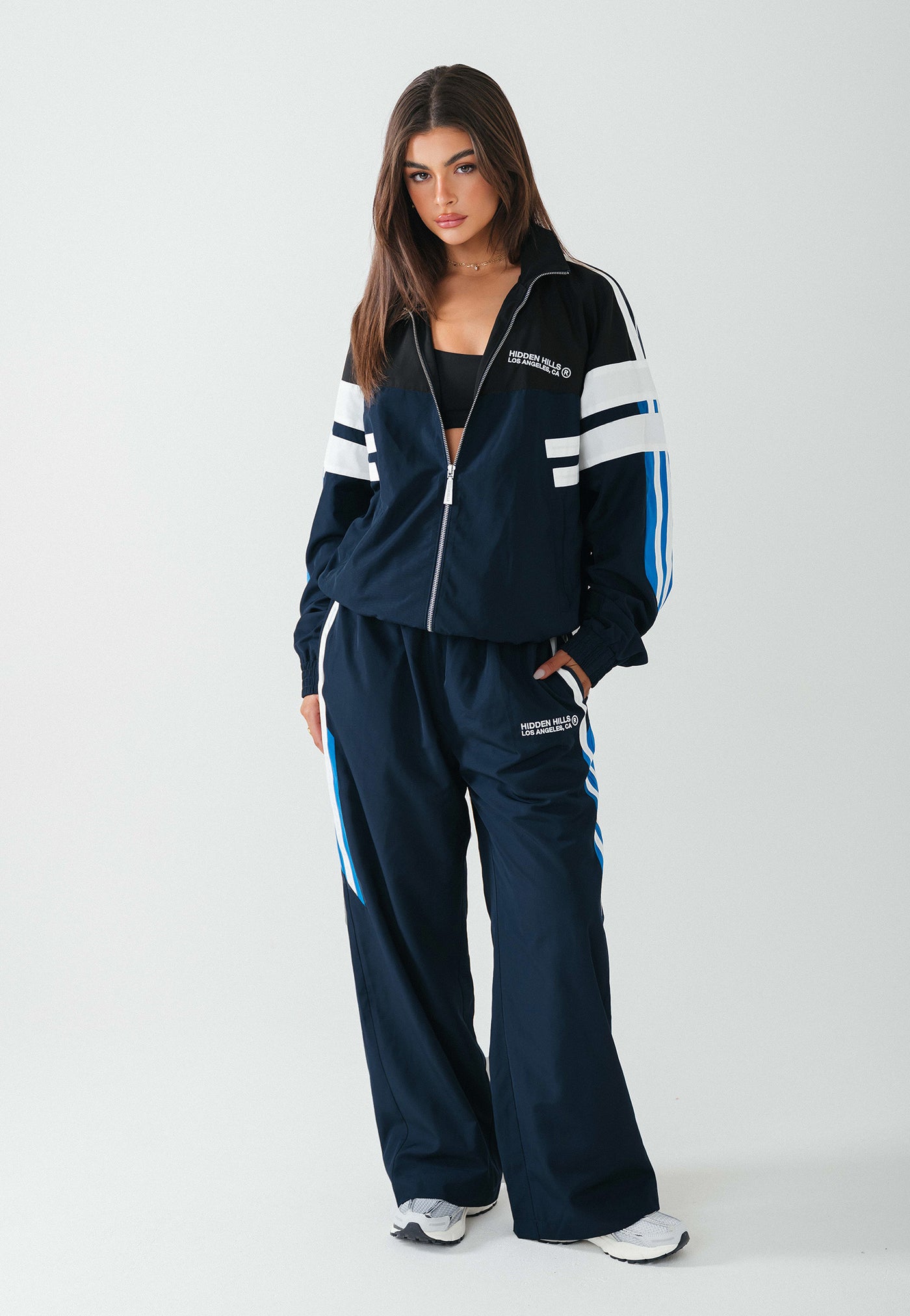 TRACK JACKET NAVY