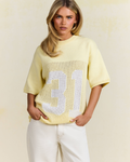 KNIT JERSEY BUTTER YELLOW