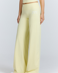 ACTIVE STRAIGHT LEG PANTS BUTTER YELLOW