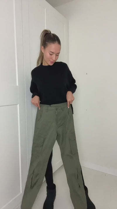 CARGO PANTS ARMY GREEN