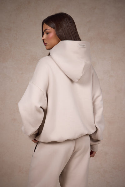BASICS HOODIE SAND