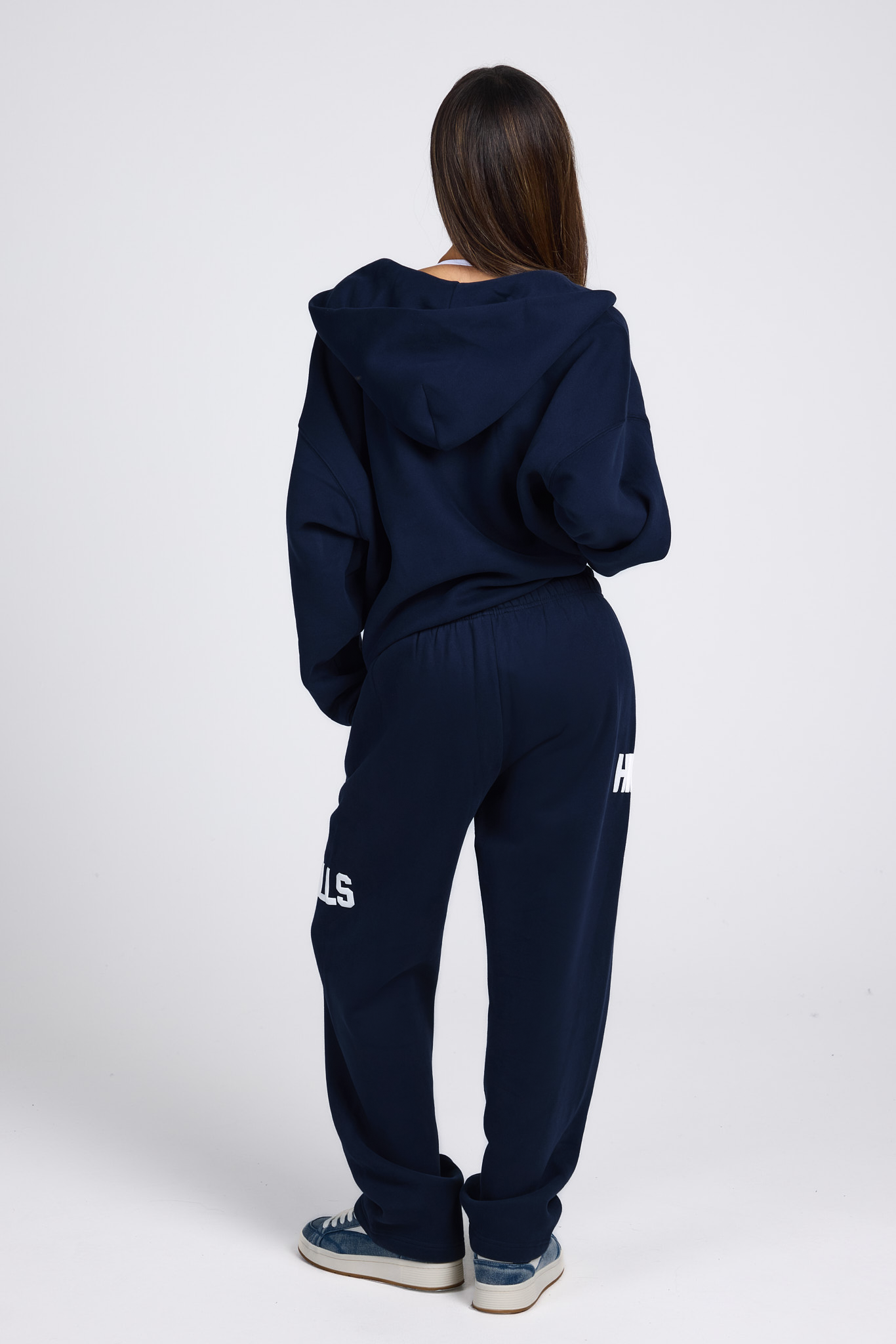 GATED COMMUNITY ZIP HOODIE NAVY