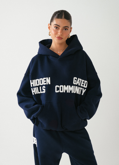 GATED COMMUNITY HOODIE NAVY