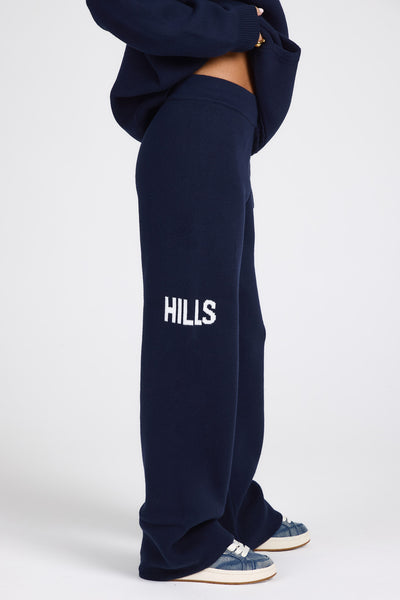 KNIT SWEATPANTS NAVY