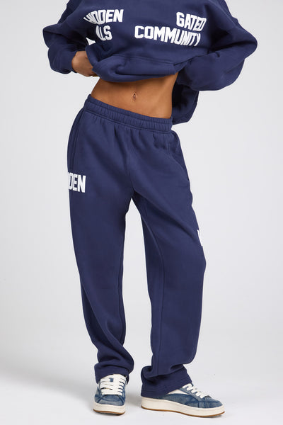 GATED COMMUNITY STRAIGHT LEG SWEATPANTS FUTURE DUSK