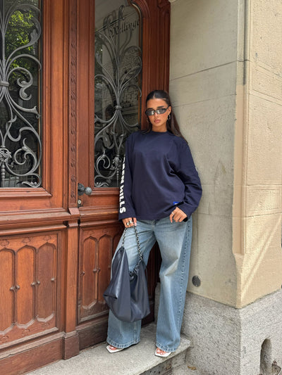 LONGSLEEVE T-SHIRT NAVY