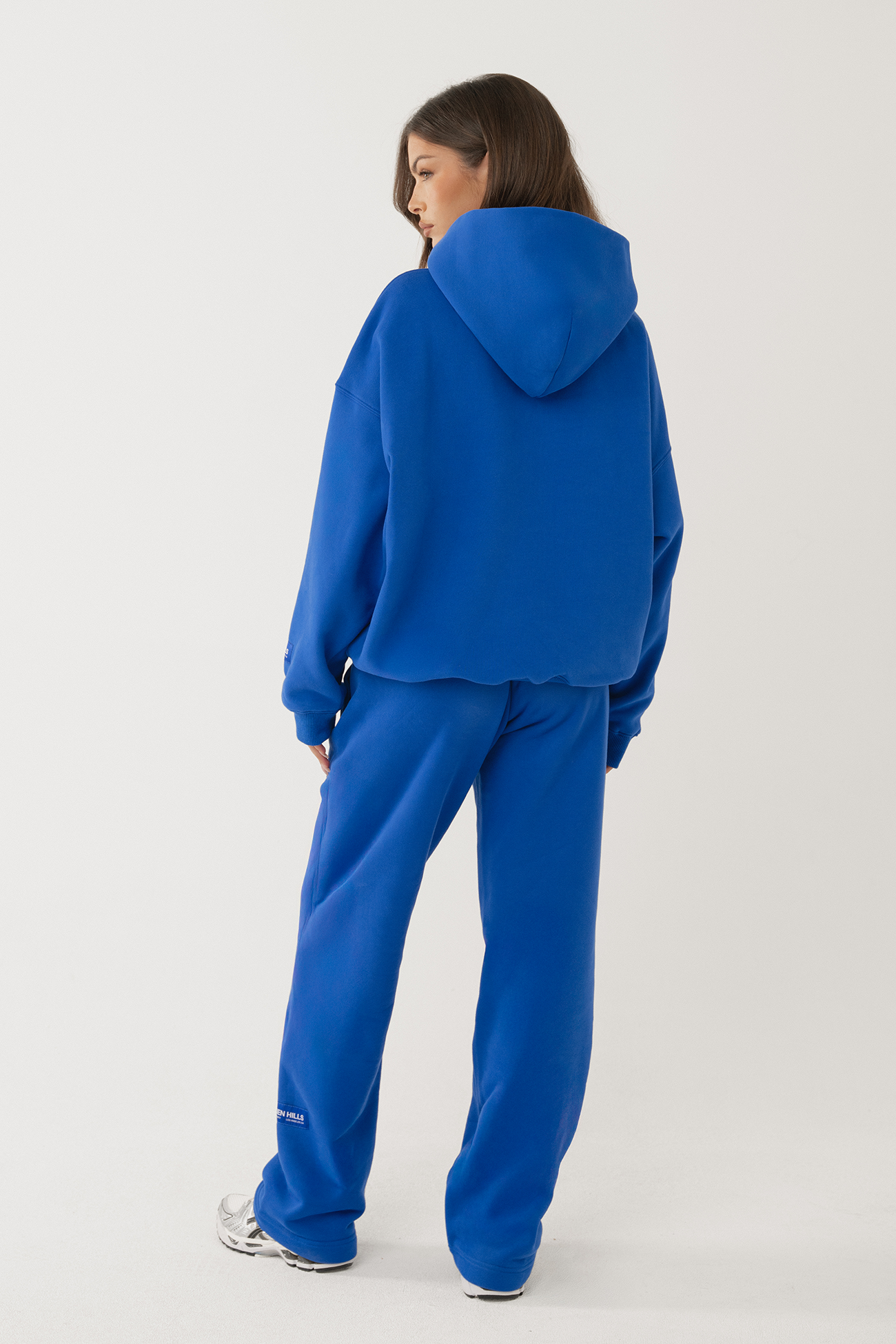 EMBOSSED HOODIE ROYAL BLUE