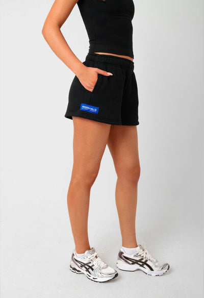 LABEL SHORTS BLACK