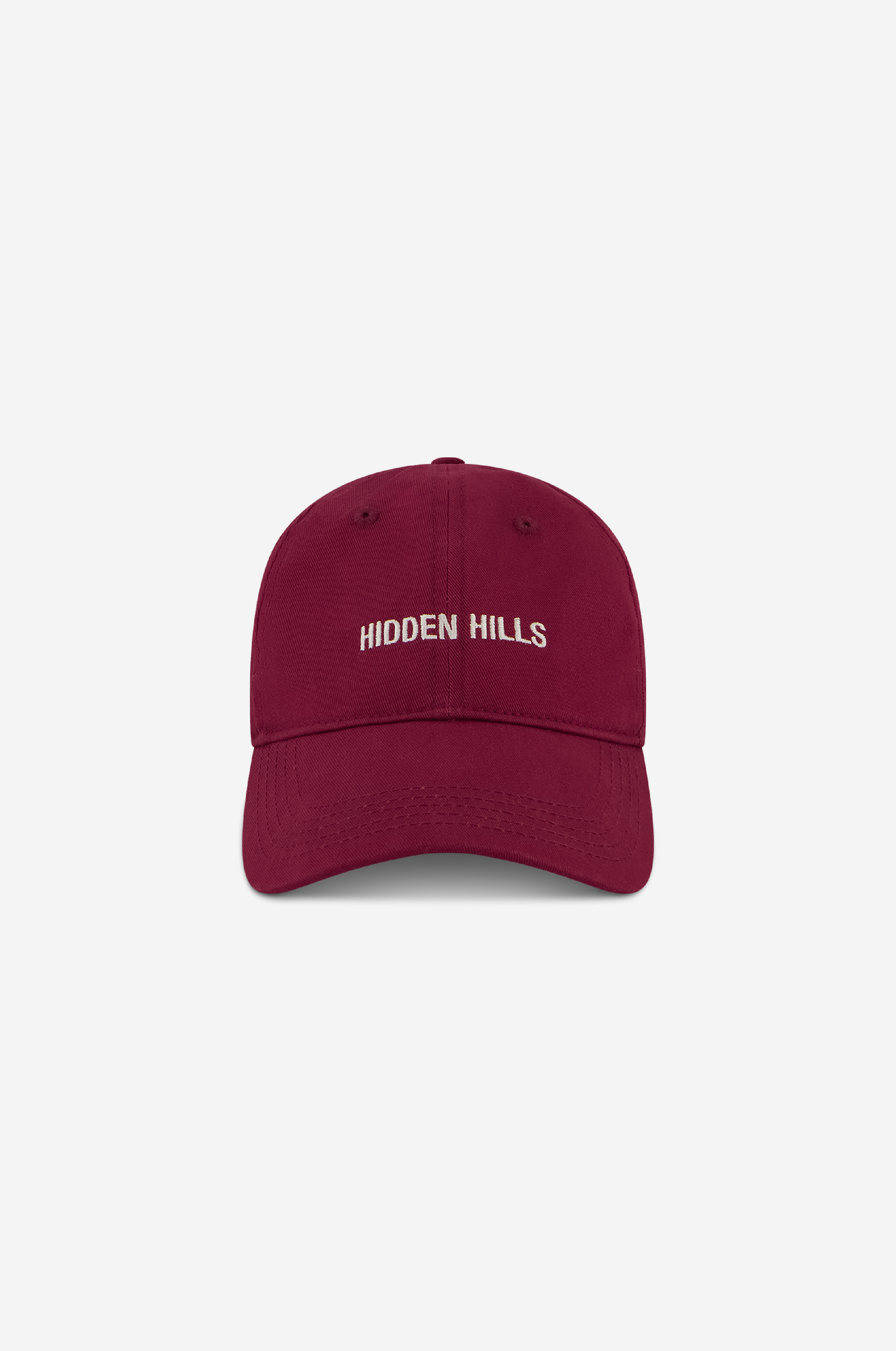 EMBROIDERY LOGO CAP BURGUNDY