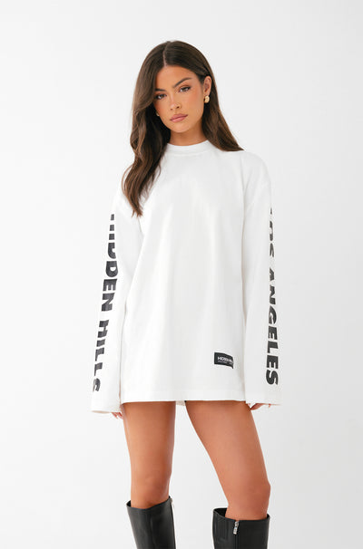 LONGSLEEVE T-SHIRT WHITE