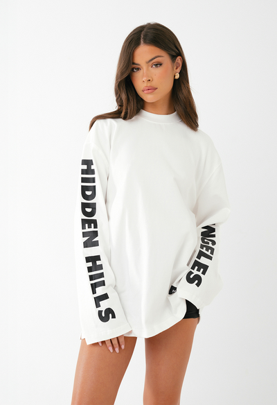 LONGSLEEVE T-SHIRT WHITE