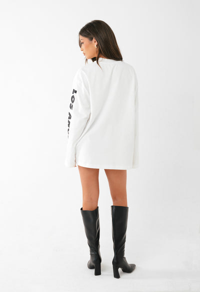 LONGSLEEVE T-SHIRT WHITE