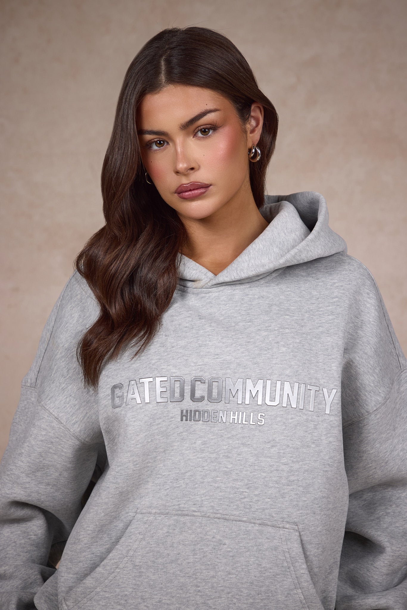 BASICS HOODIE MEDIUM GREY