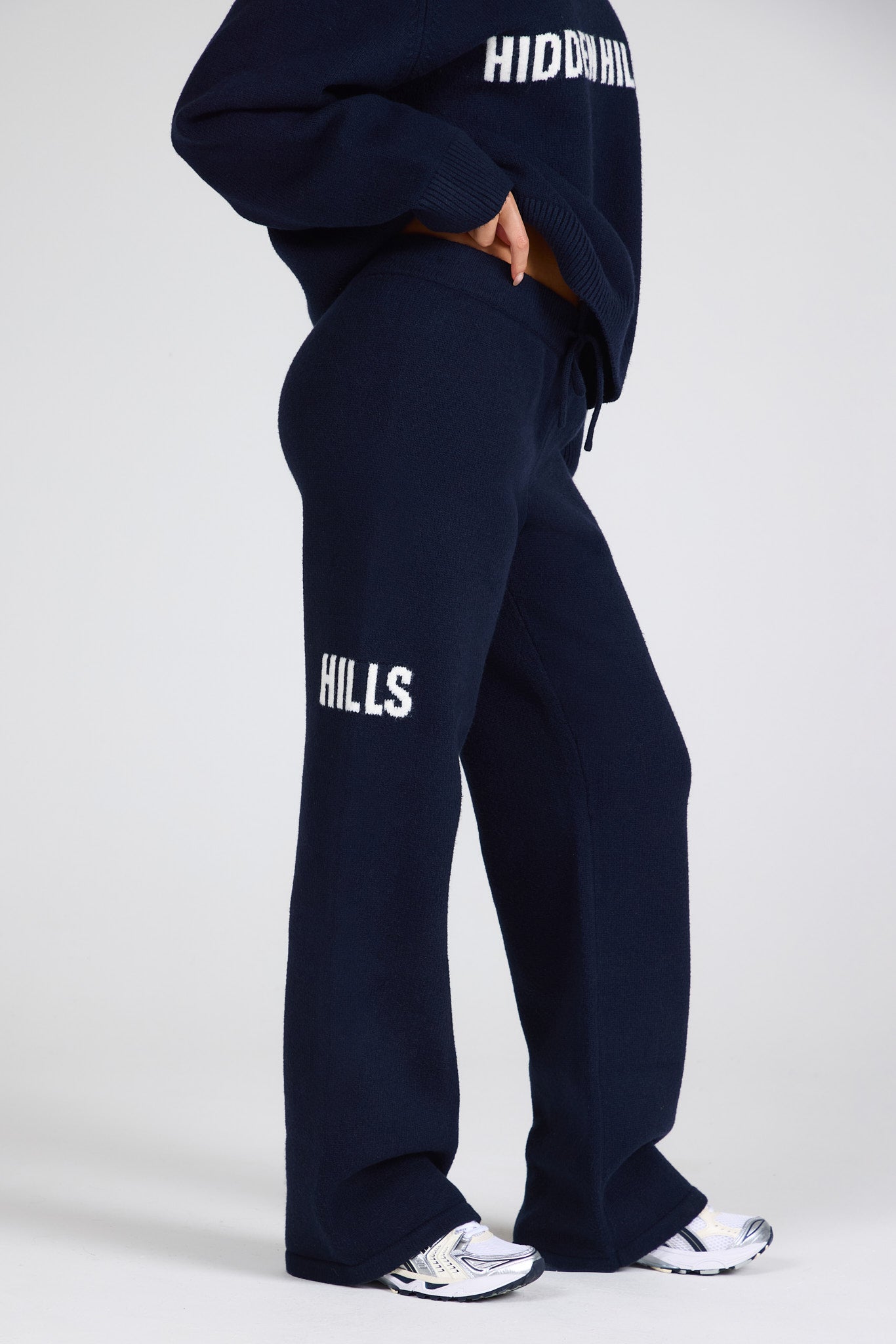 PANTALON DE SURVÊTEMENT EN TRICOT MARINE V2