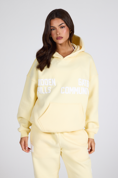 GATED COMMUNITY HOODIE BUTTER YELLOW