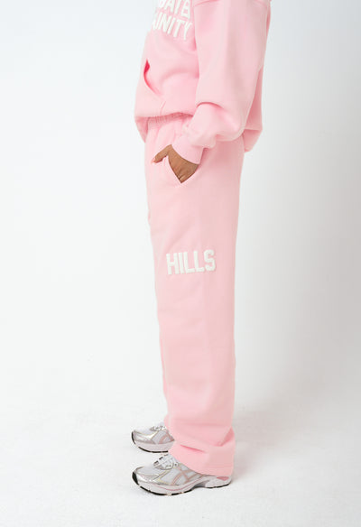 GATED COMMUNITY PANTALON DE SURVÊTEMENT À JAMBE DROITE ROSE CLAIR